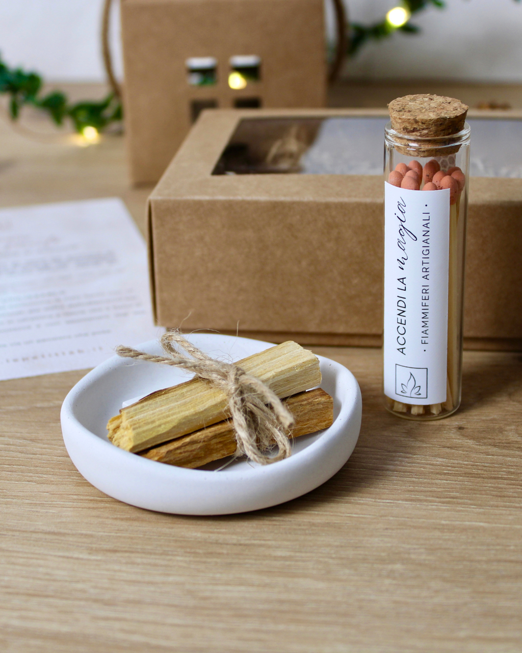 COFANETTO PALO SANTO