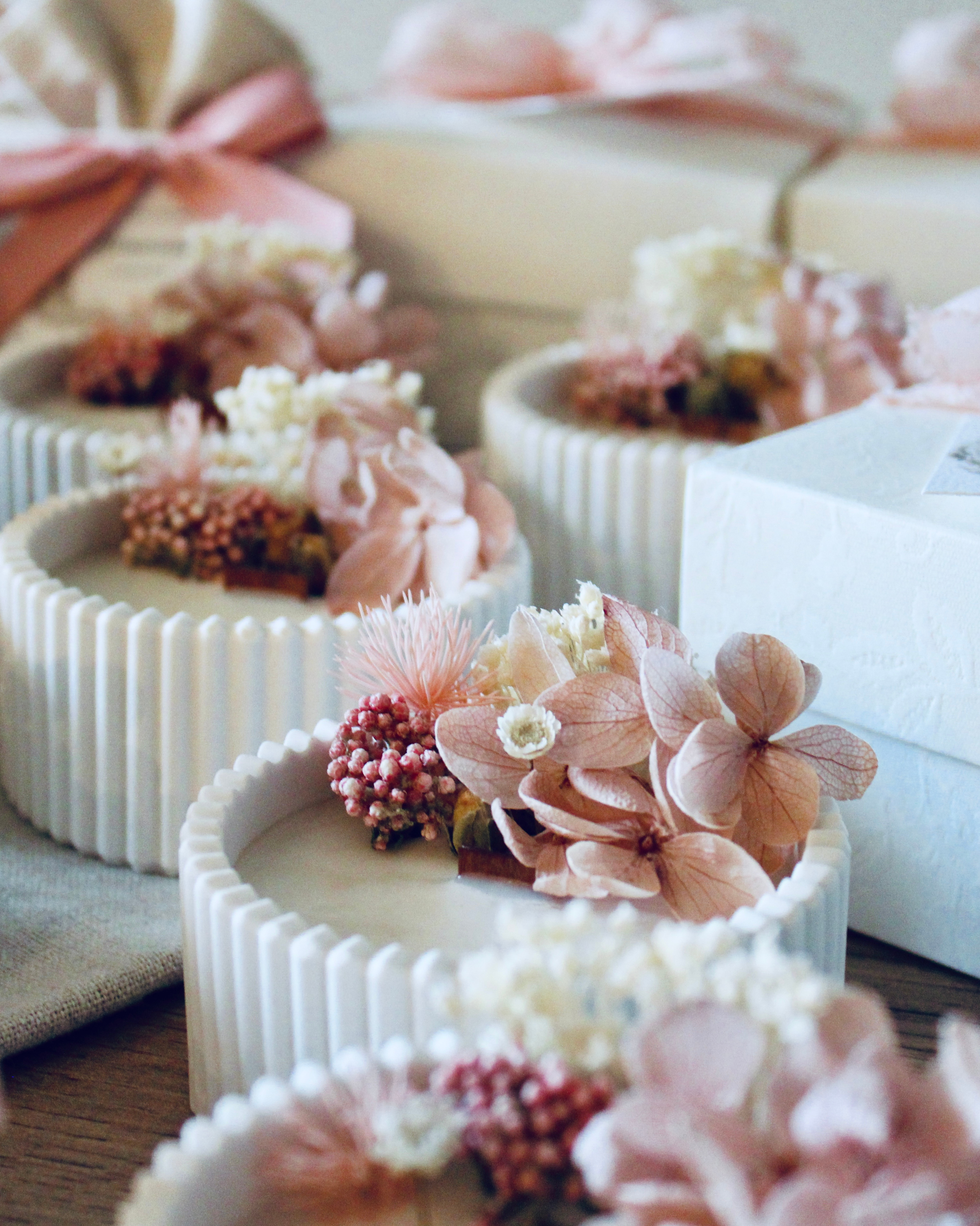 ROMANTICA, candela botanica in cera di soia (70gr)