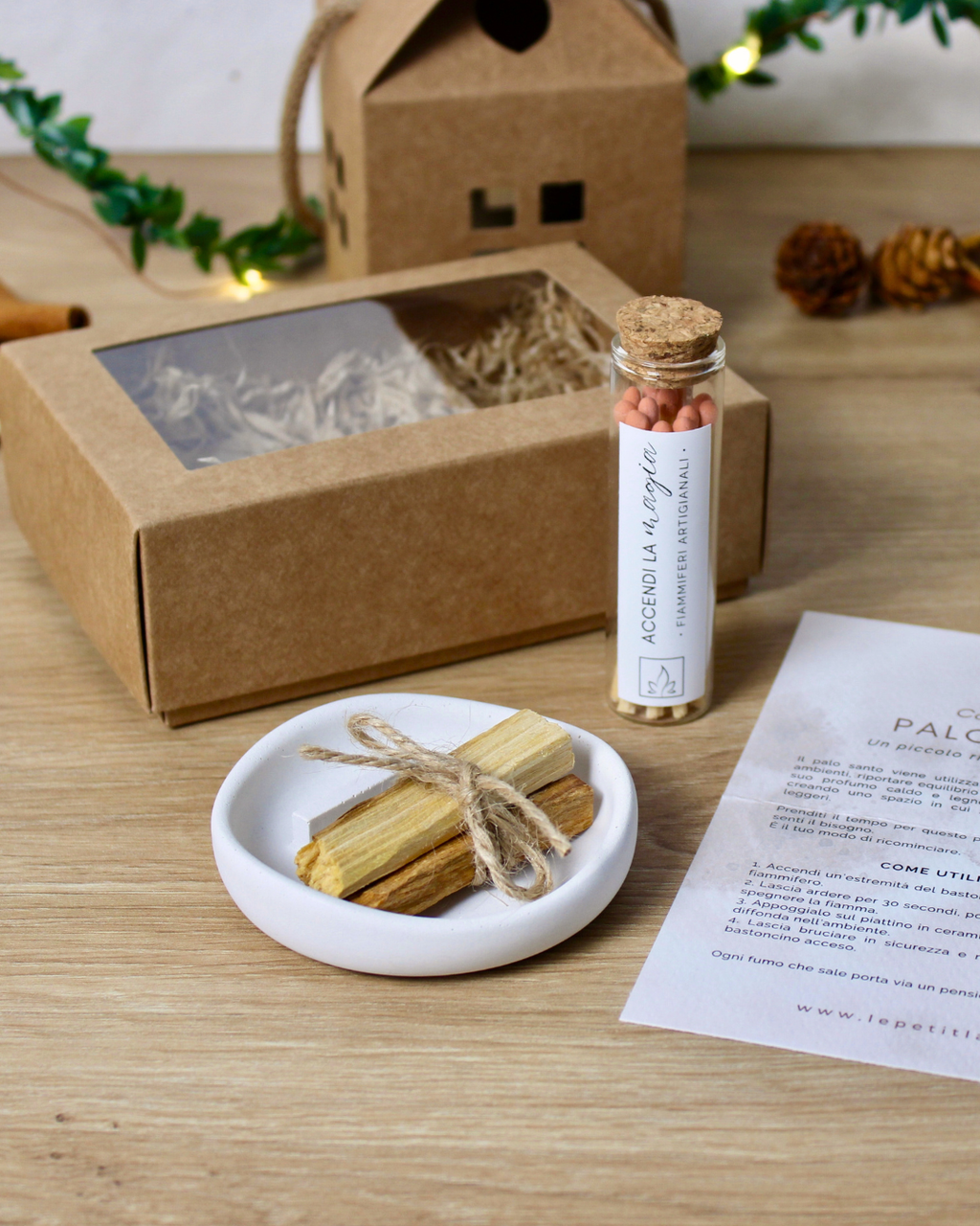 COFANETTO PALO SANTO