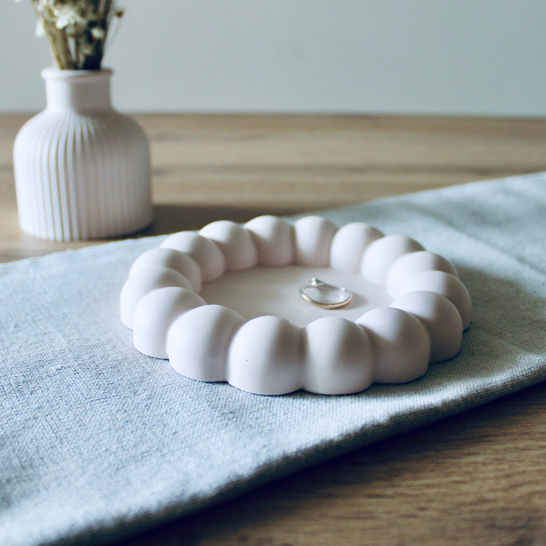 Vassoio decorativo fatto a mano Bubble