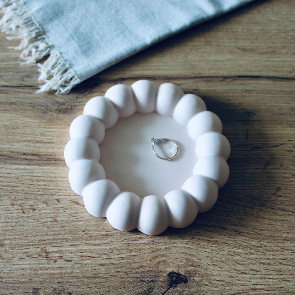 Vassoio decorativo fatto a mano Bubble