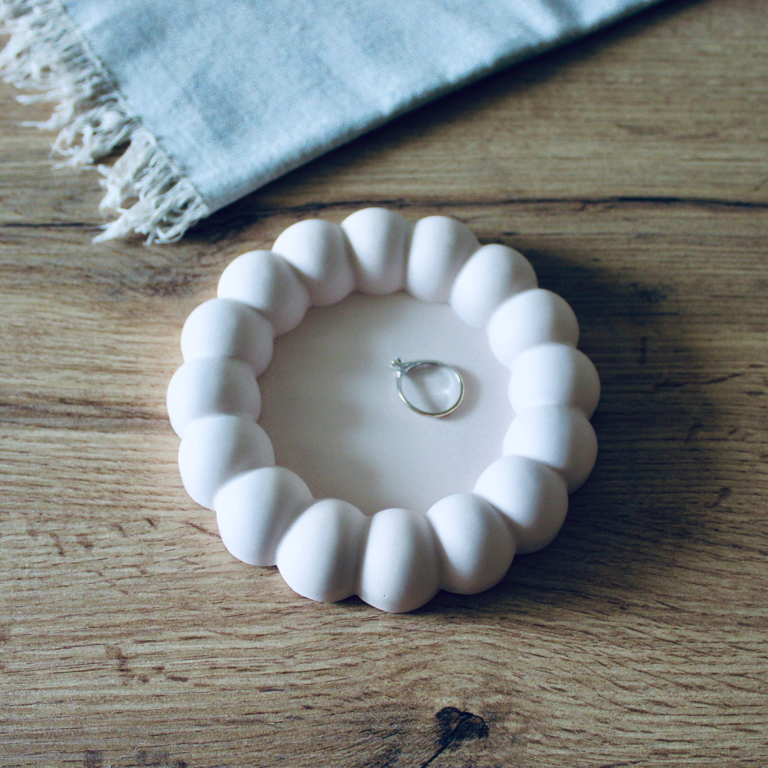 Vassoio decorativo fatto a mano Bubble